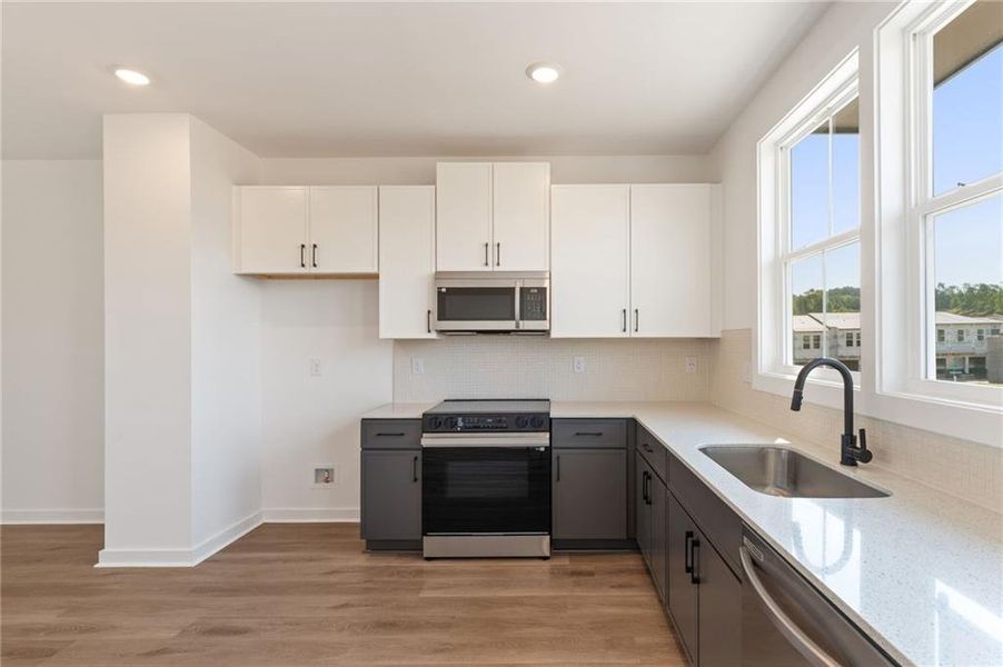 Furnished interior view inside a new home in Array, Atlanta (Image 8).