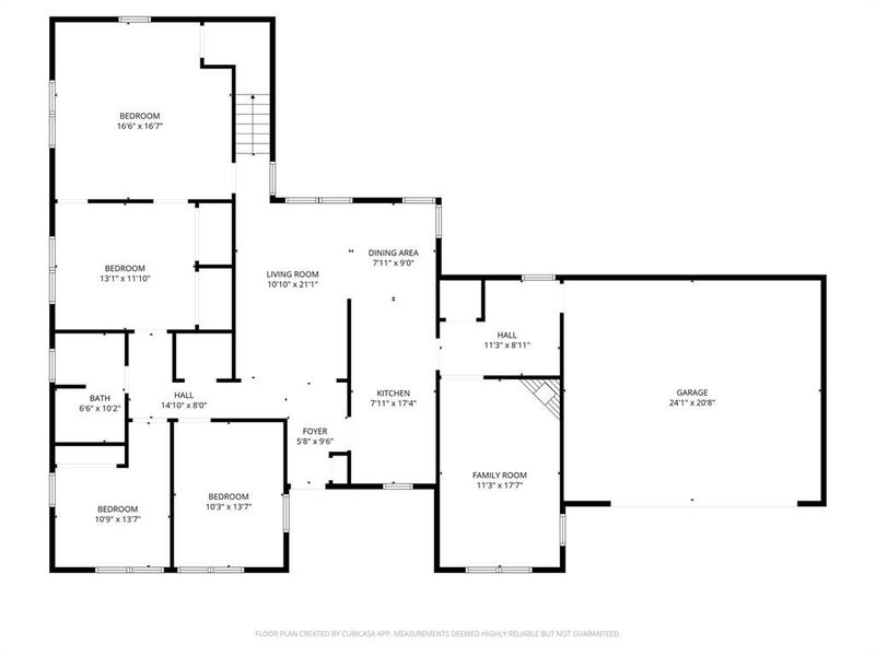 2D floor plan layout of this home in , Springtown, TX (Image 4).