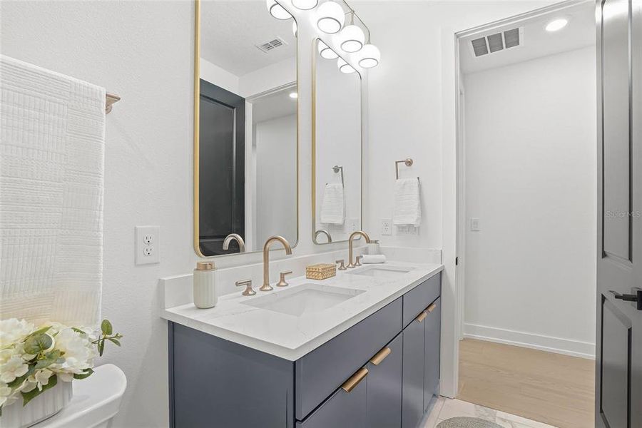 Furnished interior view inside a new home in , Tampa (Image 57).