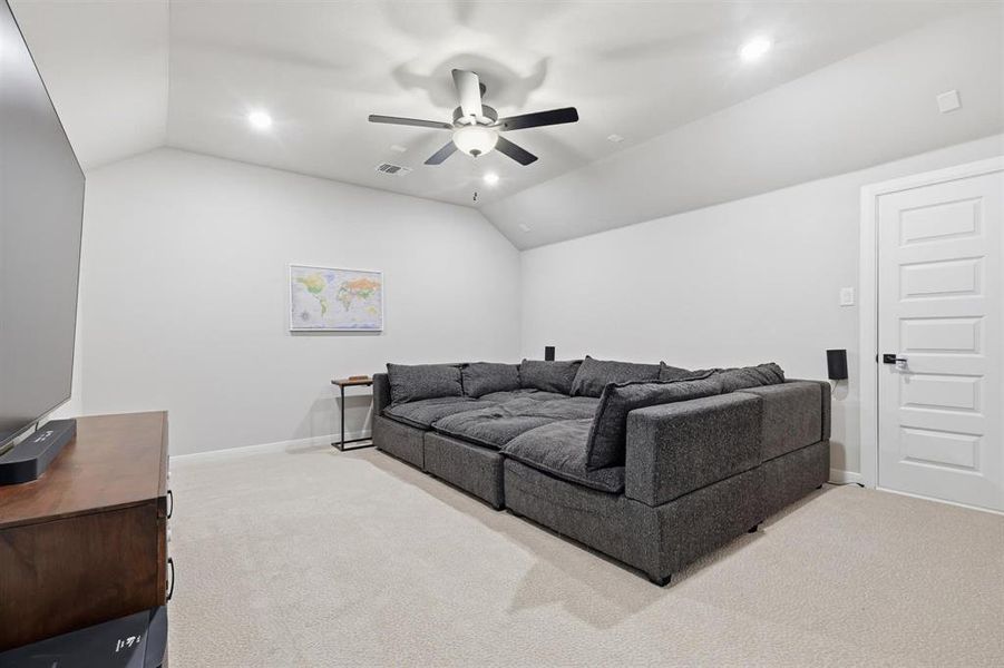 Furnished interior view inside a new home in , Northlake (Image 33).