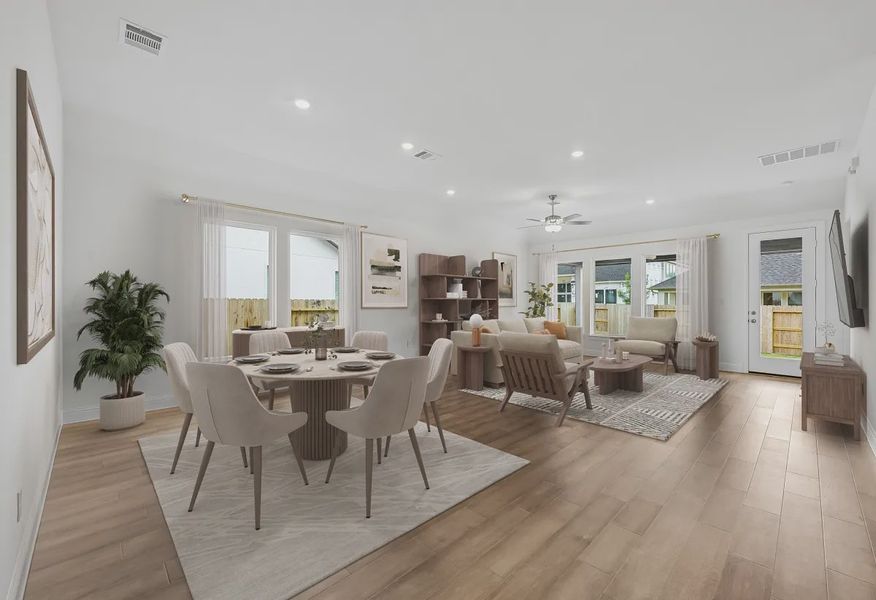 Homesite 2429 Dining/Great Rm - Staged - 5 of 17