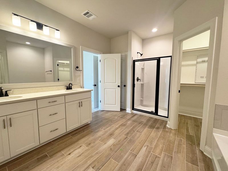 Furnished interior view inside a new home in Natureview, Freeport (Image 3).