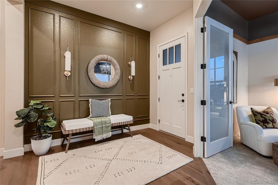 Furnished interior view inside a new home in , Westminster (Image 45).