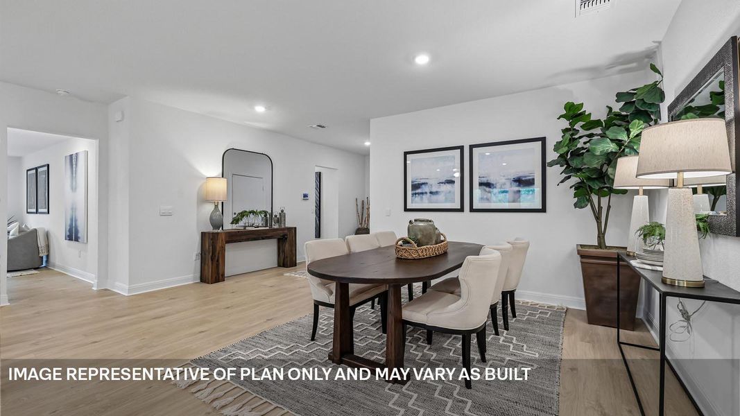Furnished interior view inside a new home in Riverview, Georgetown (Image 7).