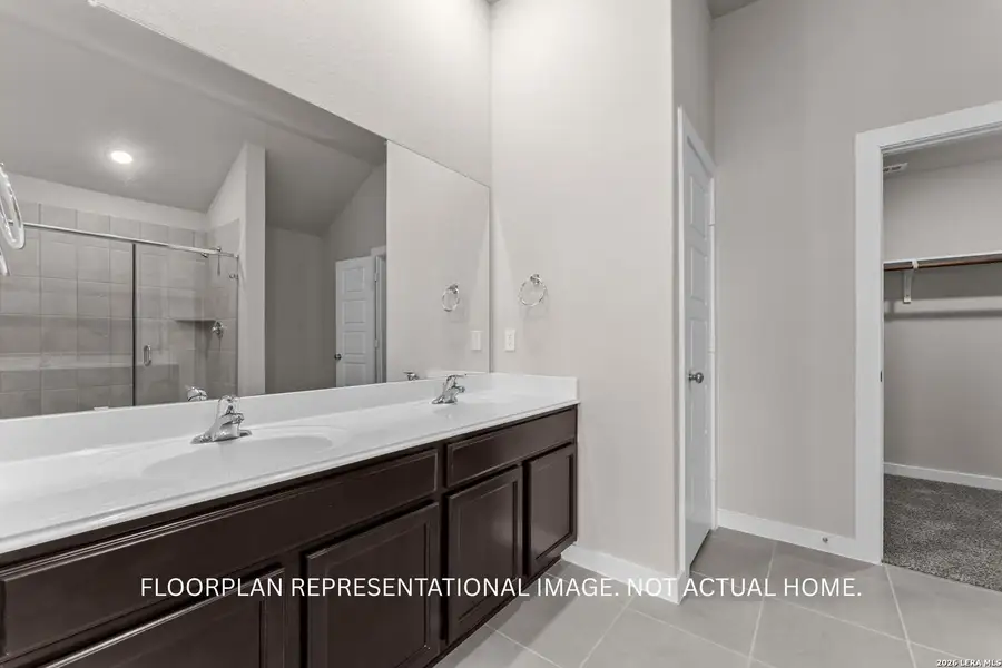 Furnished interior view inside a new home in Jordan's Ranch, San Antonio (Image 5).