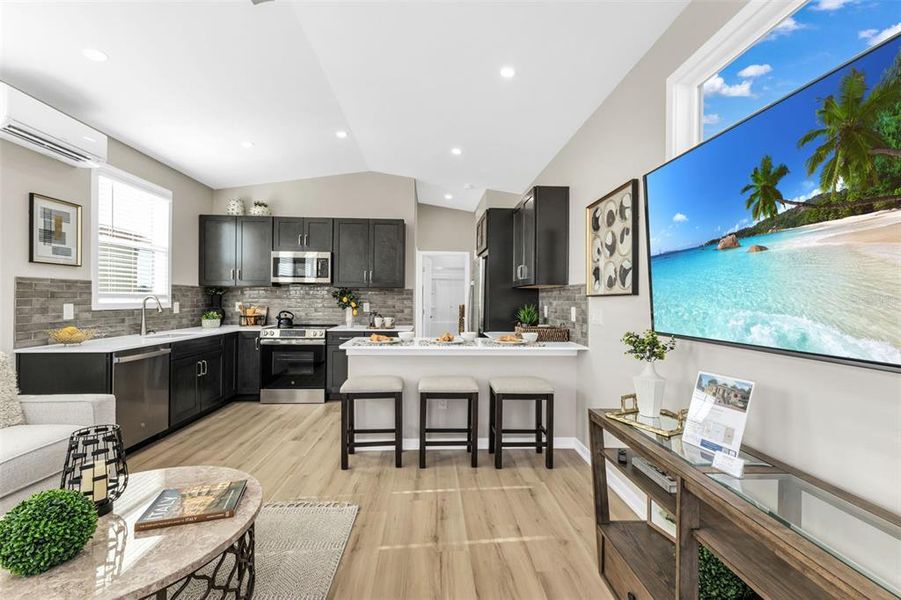 Furnished interior view inside a new home in , North Port (Image 10).