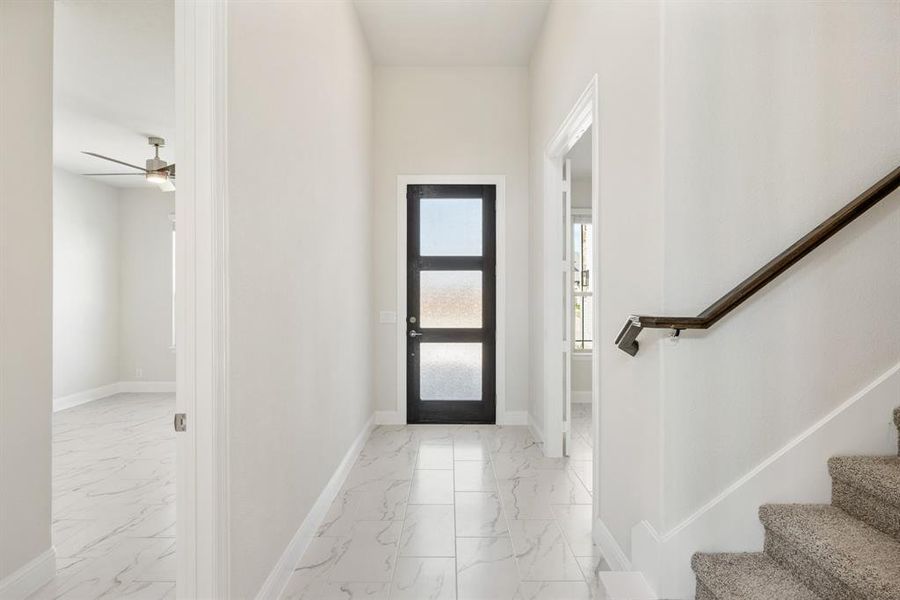 Spacious, unfurnished interior of a new home in Ridgepoint, Midlothian (Image 30). Spacious, unfurnished interior of a new home in Ridgepoint, Midlothian (Image 30).