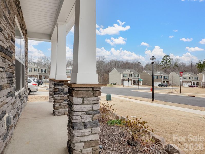 Exterior details and patio area of a home in , Davidson (Image 25).