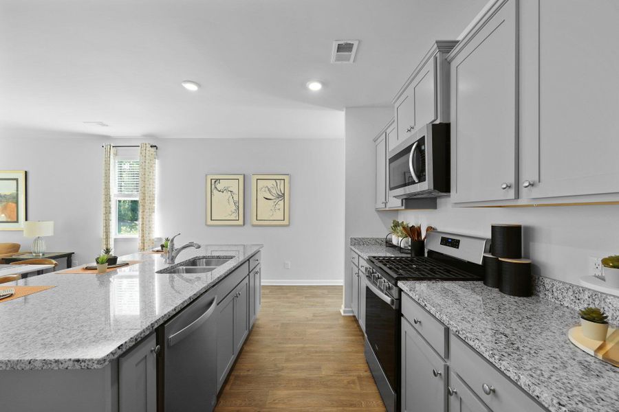 Furnished interior view inside a new home in , Summerville (Image 8). Furnished interior view inside a new home in , Summerville (Image 8).