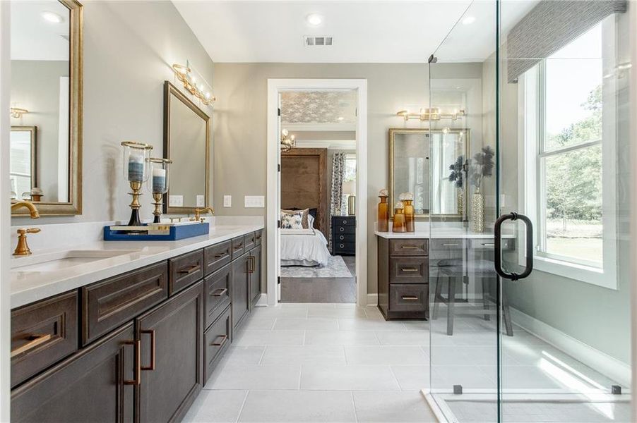 Furnished interior view inside a new home in Cresswind Georgia at Twin Lakes, Hoschton (Image 4). Furnished interior view inside a new home in Cresswind Georgia at Twin Lakes, Hoschton (Image 4).