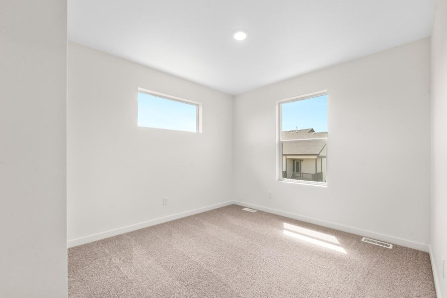 Spacious, unfurnished interior of a new home in Union Colony West, Greeley (Image 21). Spacious, unfurnished interior of a new home in Union Colony West, Greeley (Image 21).