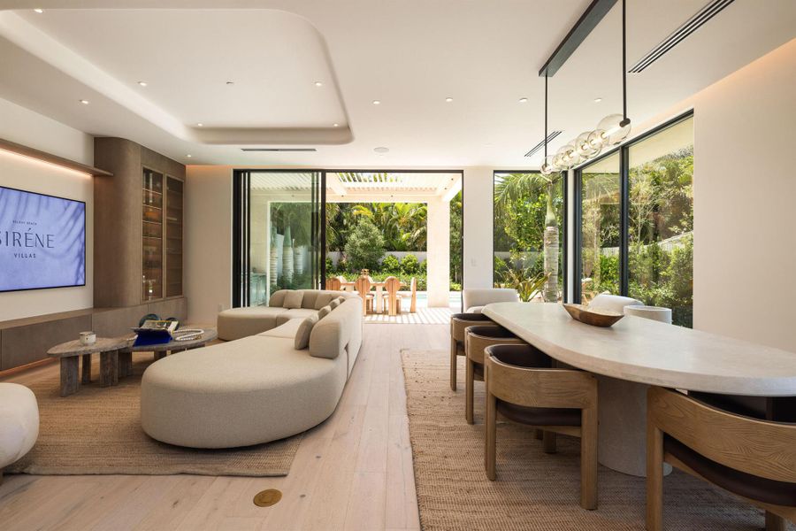 Furnished interior view inside a new home in , Delray Beach (Image 5).