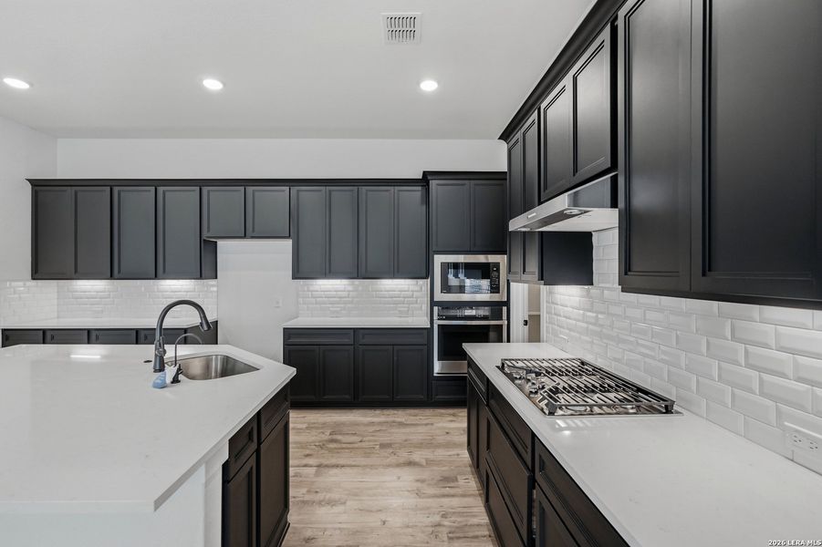 Furnished interior view inside a new home in The Crossvine, Schertz (Image 13).