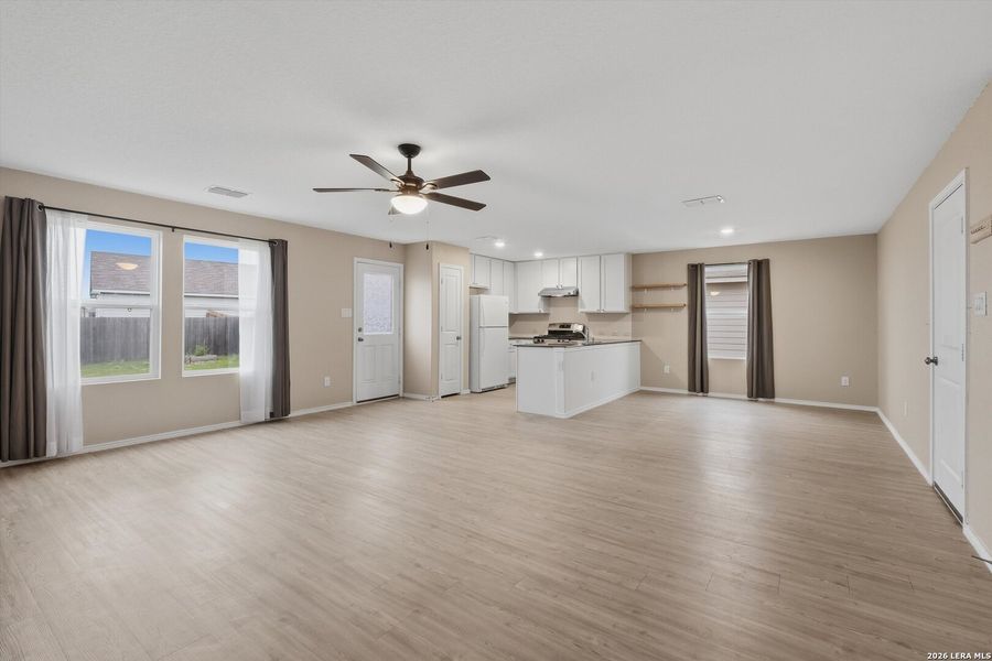 Spacious, unfurnished interior of a new home in , Converse (Image 17). Spacious, unfurnished interior of a new home in , Converse (Image 17).
