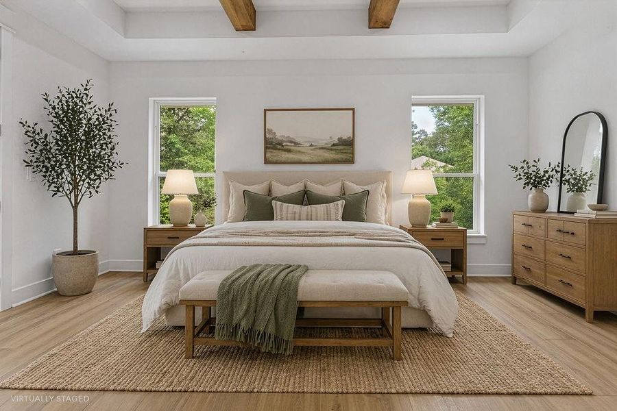 Furnished interior view inside a new home in , Hideaway (Image 27).