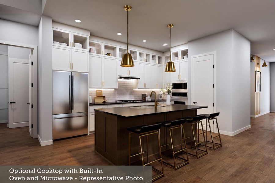 Furnished interior view inside a new home in Ridgeline, McKinney (Image 4).
