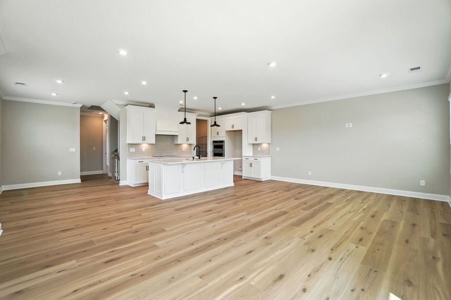 Representative unfurnished interior of a home built from the Duke by Mattamy Homes in The Townes at Wade Ardrey, Charlotte (Image 17). Representative unfurnished interior of a home built from the Duke by Mattamy Homes in The Townes at Wade Ardrey, Charlotte (Image 17).