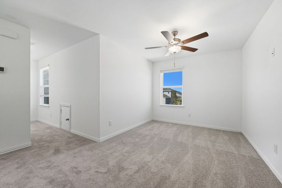 Spacious, unfurnished interior of a new home in River Ridge, Crandall (Image 17). Spacious, unfurnished interior of a new home in River Ridge, Crandall (Image 17).