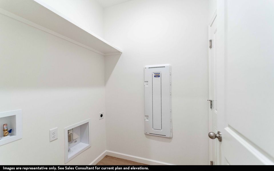 Spacious, unfurnished interior of a new home in Stonehenge, Manchester (Image 13).