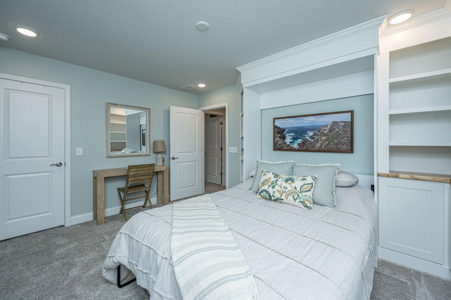 Furnished interior view inside a new home in Sea Island Preserve, Johns Island (Image 55).