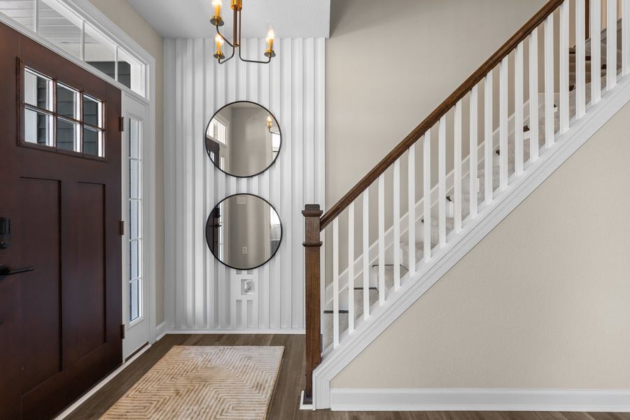 Representative furnished interior of a home built from the The Waverunner by Chesapeake Homes in Coastal Club of the Carolinas, Calabash (Image 8).
