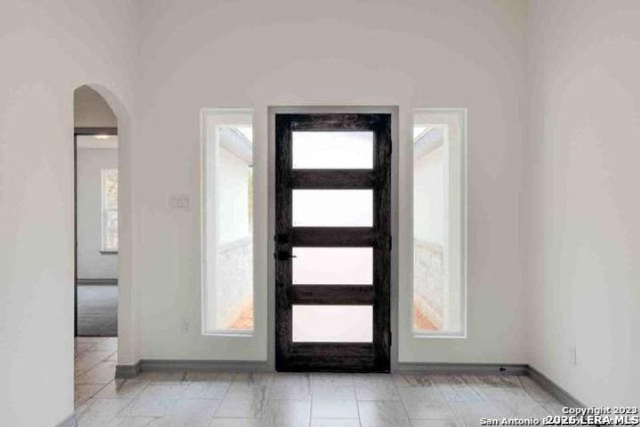 Spacious, unfurnished interior of a new home in , Blanco (Image 22).