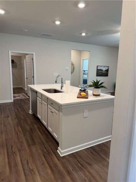 Furnished interior view inside a new home in Villages at Cedar Hill, Dallas (Image 12).