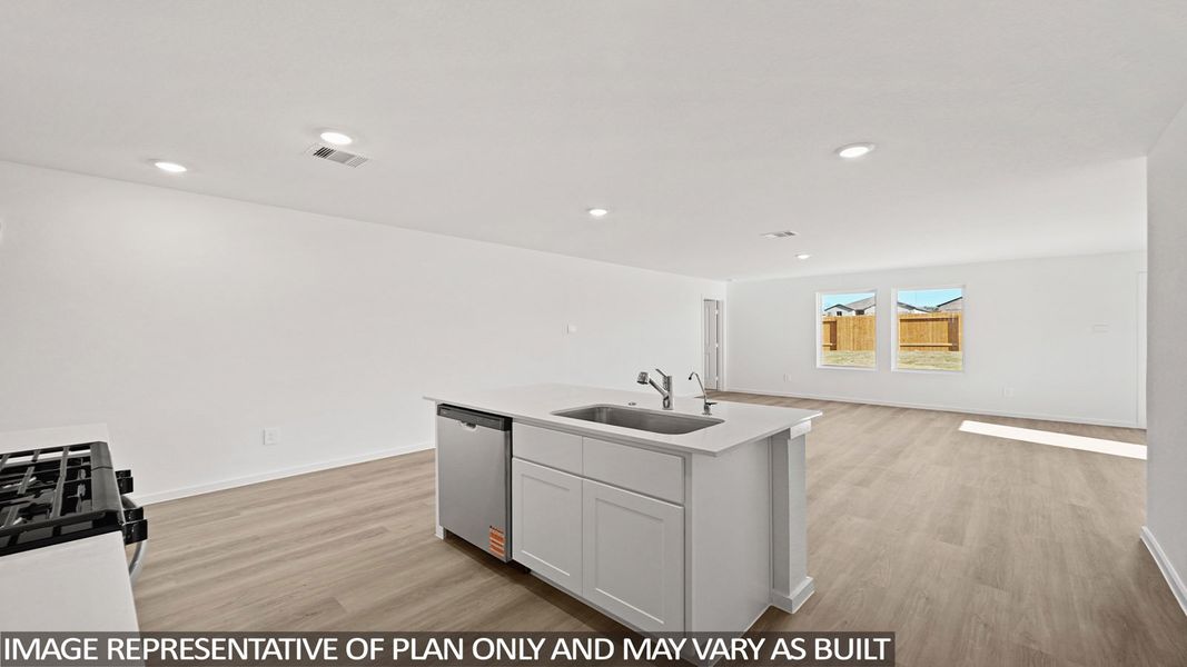 Furnished interior view inside a new home in Mill Creek, Magnolia (Image 5). Furnished interior view inside a new home in Mill Creek, Magnolia (Image 5).