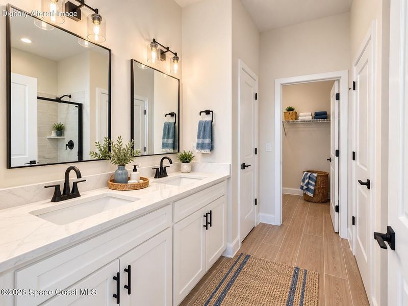 Furnished interior view inside a new home in St. John's Preserve, Palm Bay (Image 6).
