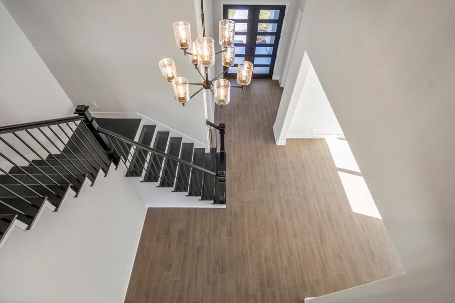 Spacious, unfurnished interior of a new home in Artavia 70′ Lots, Conroe (Image 22).