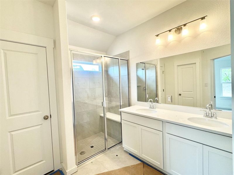 Furnished interior view inside a new home in Carillon, Manor (Image 7).