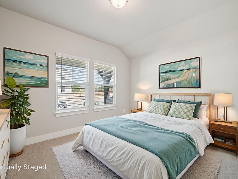 Furnished interior view inside a new home in Stetson Ridge, Marion (Image 6).