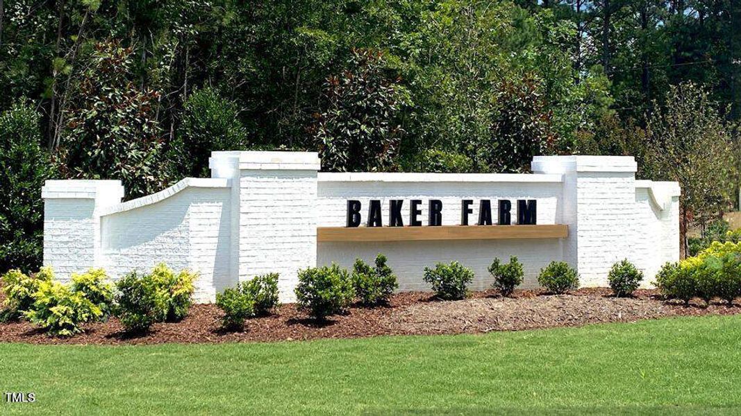 Baker Farm Monument