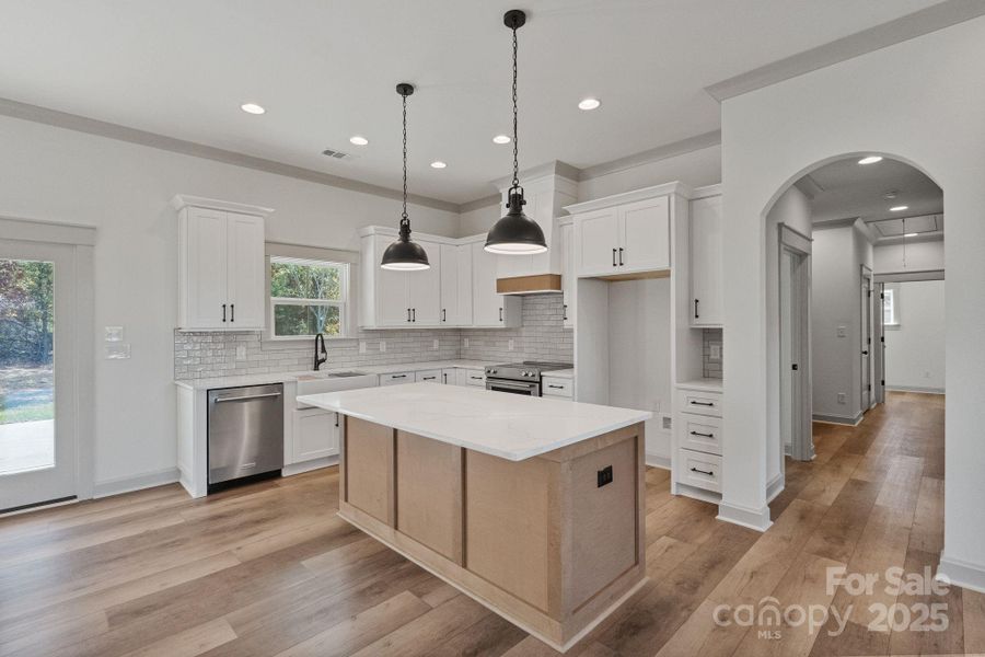 Furnished interior view inside a new home in , Clover (Image 8). Furnished interior view inside a new home in , Clover (Image 8).