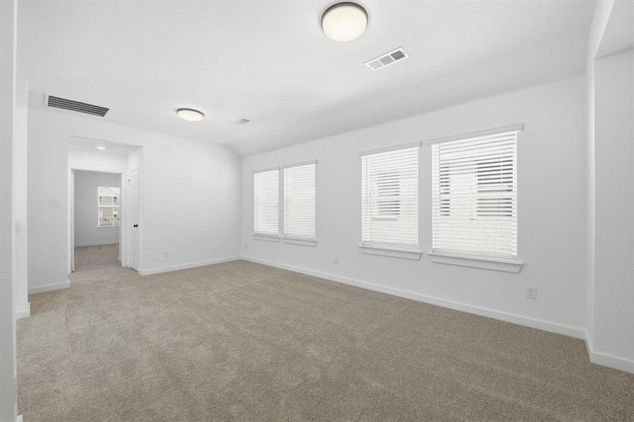 Spacious, unfurnished interior of a new home in Pecan Square: 40ft. lots, Northlake (Image 15).