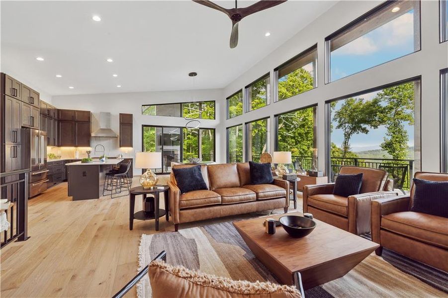 Furnished interior view inside a new home in , Blairsville (Image 13).