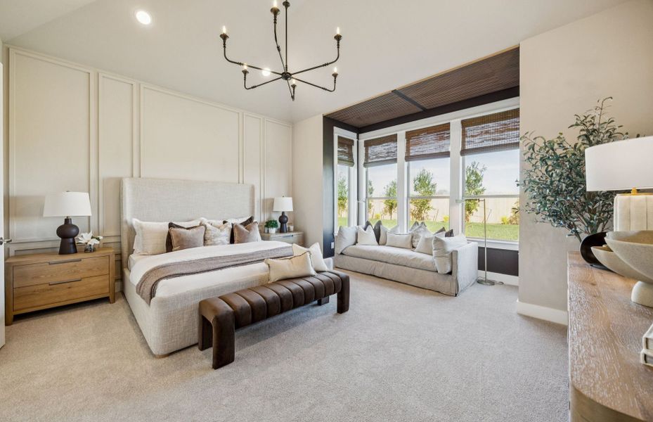 Representative furnished interior of a home built from the Gillett by Pulte Homes in Ryehill, Rosenberg (Image 45).