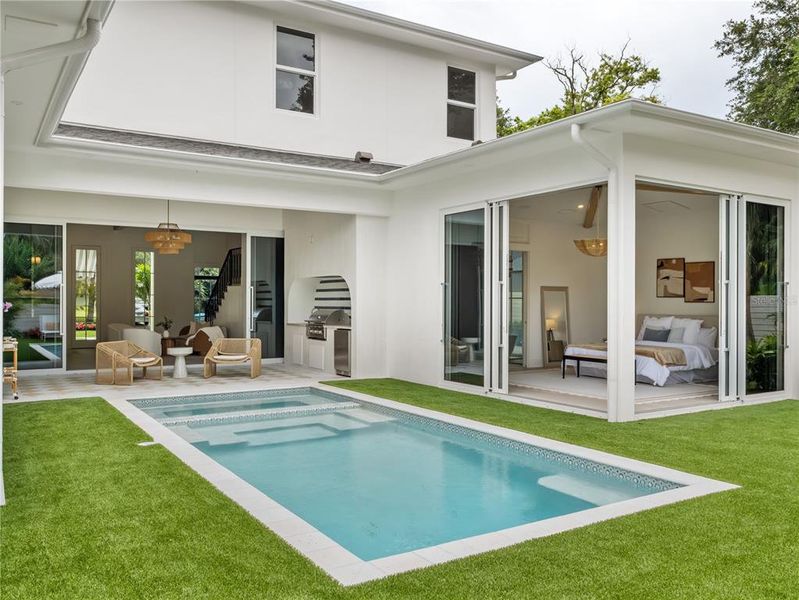 Exterior details and patio area of a home in , Winter Park (Image 28).