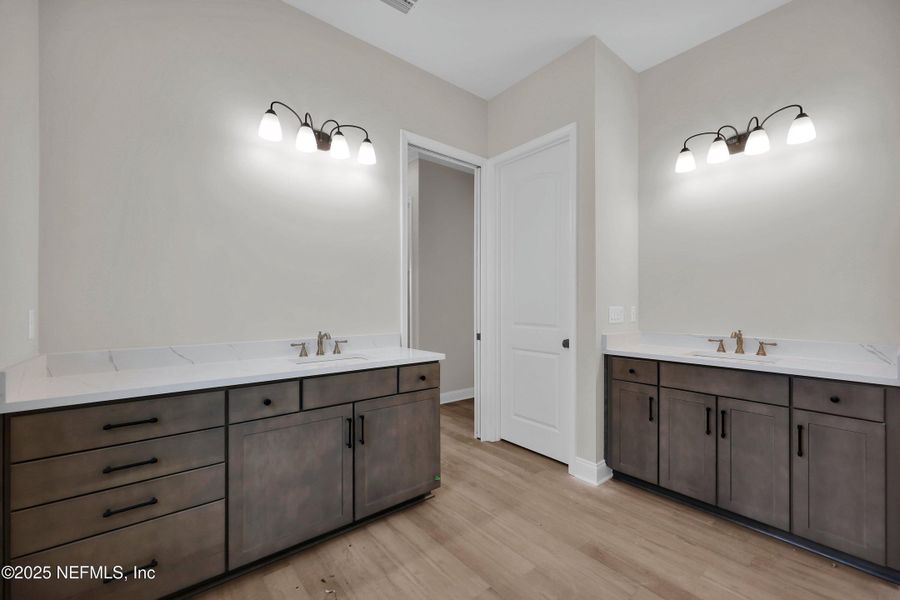 Furnished interior view inside a new home in Courtney Oaks at SilverLeaf, St. Augustine (Image 16).