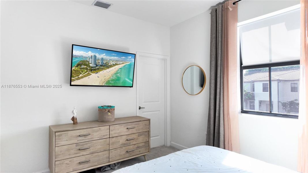 Furnished interior view inside a new home in , Homestead (Image 9). Furnished interior view inside a new home in , Homestead (Image 9).