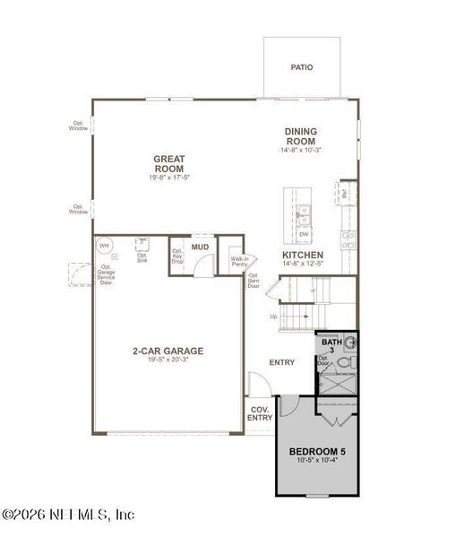 2D floor plan layout of this home in , Jacksonville, FL (Image 4). 2D floor plan layout of this home in , Jacksonville, FL (Image 4).