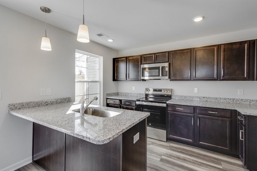 Furnished interior view inside a new home in Astoria, Columbia (Image 7).