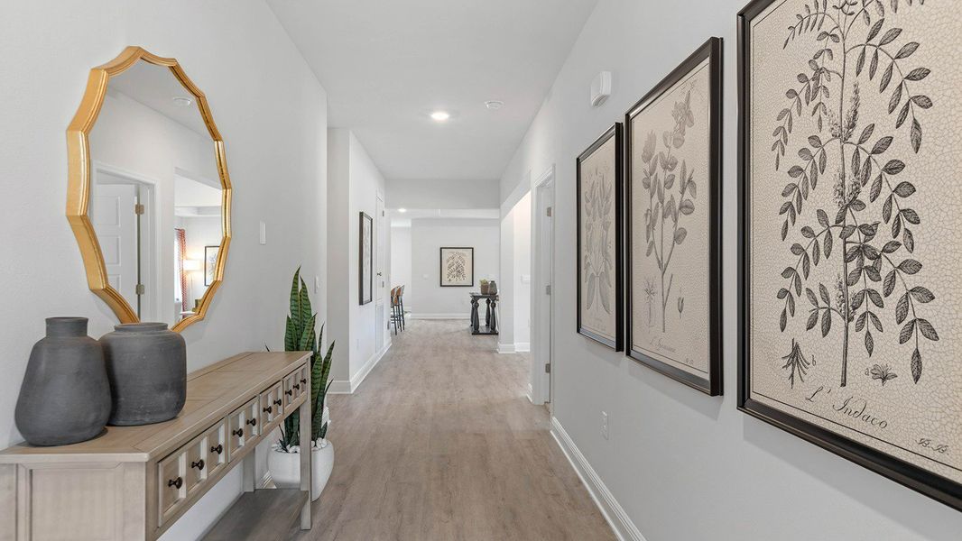 Furnished interior view inside a new home in Fallschase, Tallahassee (Image 3).