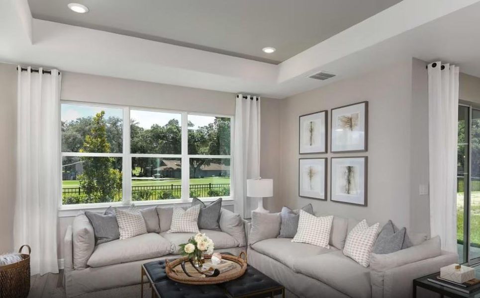 Furnished interior view inside a new home in Sun City Peachtree, Griffin (Image 5).