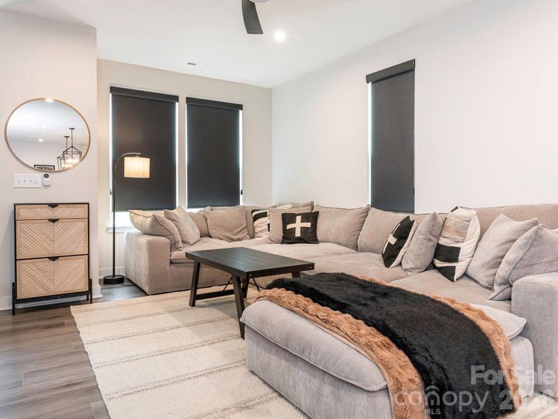 Furnished interior view inside a new home in , Charlotte (Image 32).