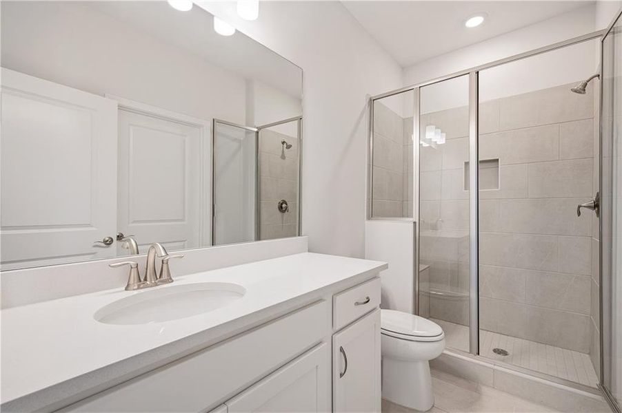 Furnished interior view inside a new home in Harmony Walk, Cartersville (Image 14).