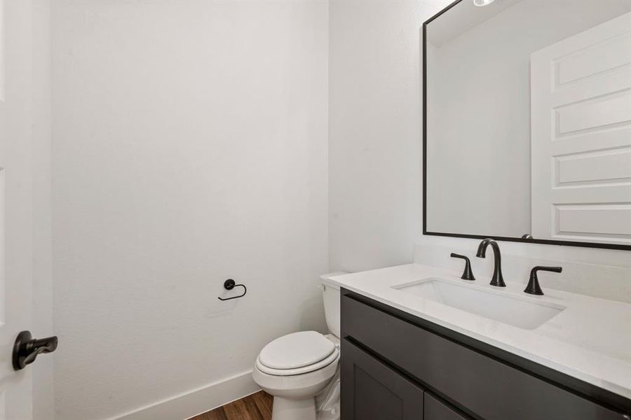 Furnished interior view inside a new home in Rolling Creek Ranch, Aledo (Image 14).