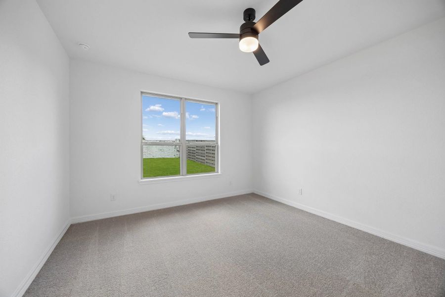Spacious, unfurnished interior of a new home in Austin Point, Richmond (Image 13).