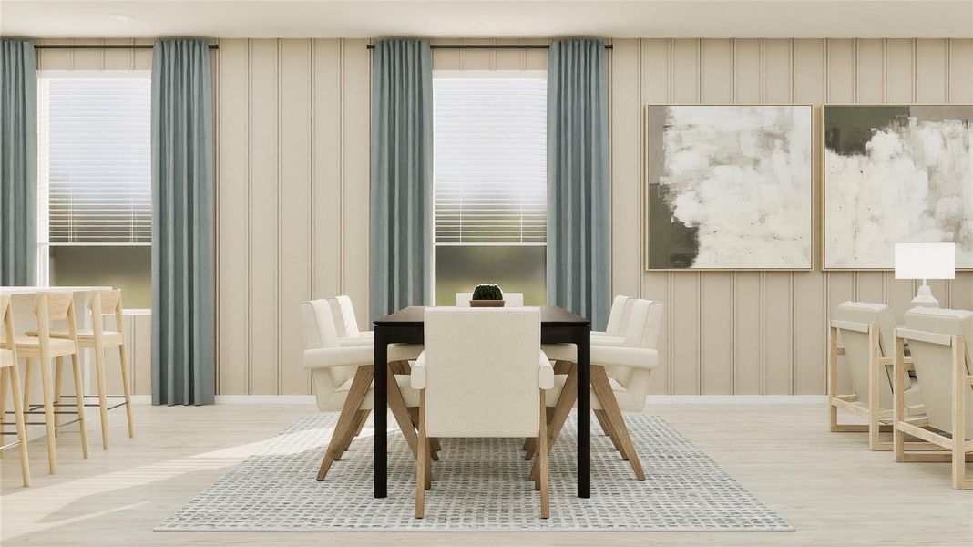 Furnished interior view inside a new home in Esperanza, Richmond (Image 7).