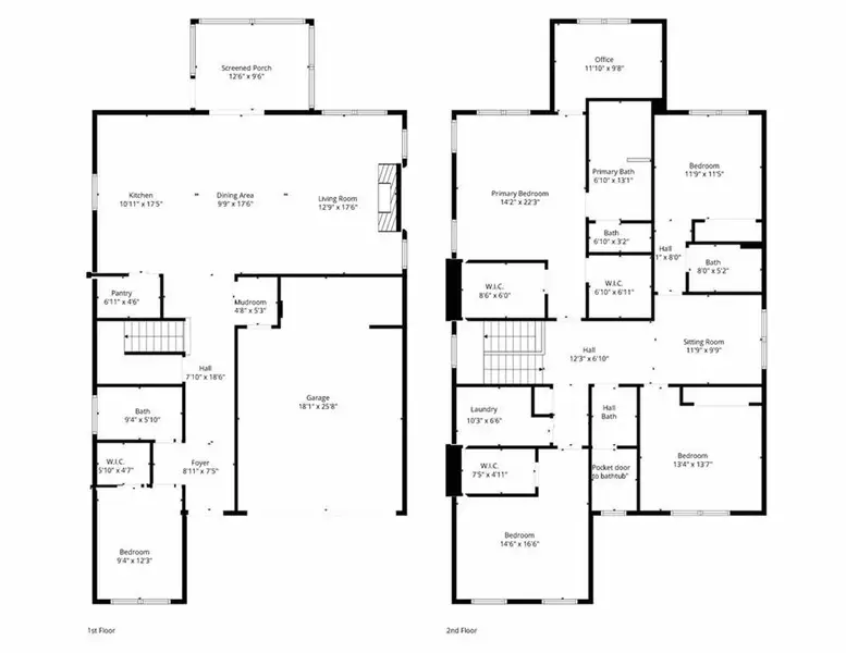 2D floor plan layout of this home in , Atlanta, GA (Image 5).